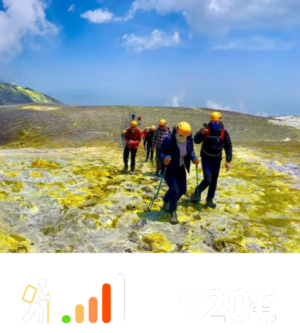 Cratères Sommitaux Etna Nord 5 km