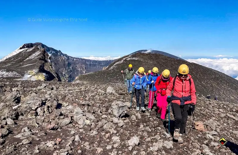 Trekking Überquerung des Ätna von Süd nach Nord