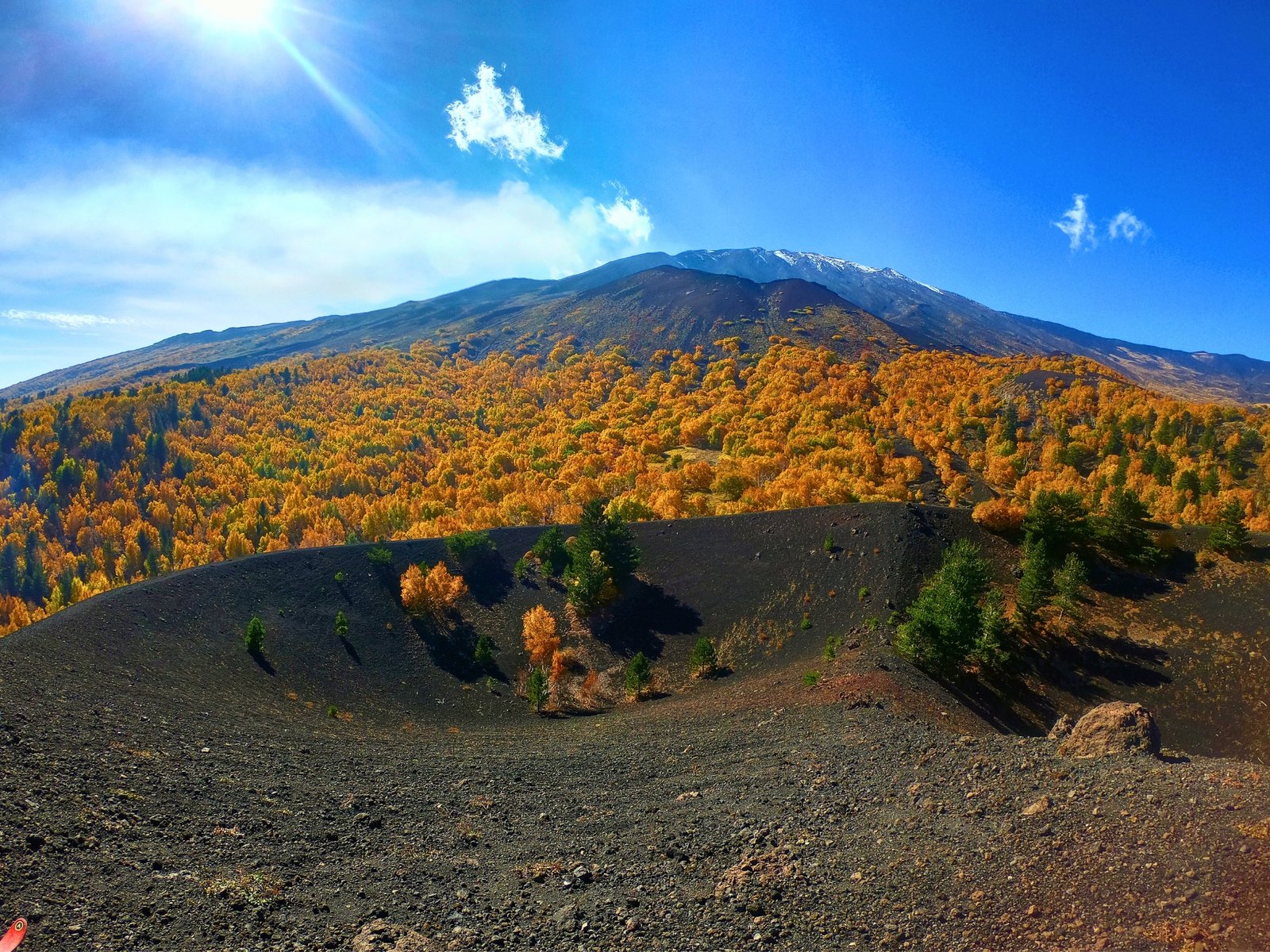 Trekking Invernale etna sud nicolosi